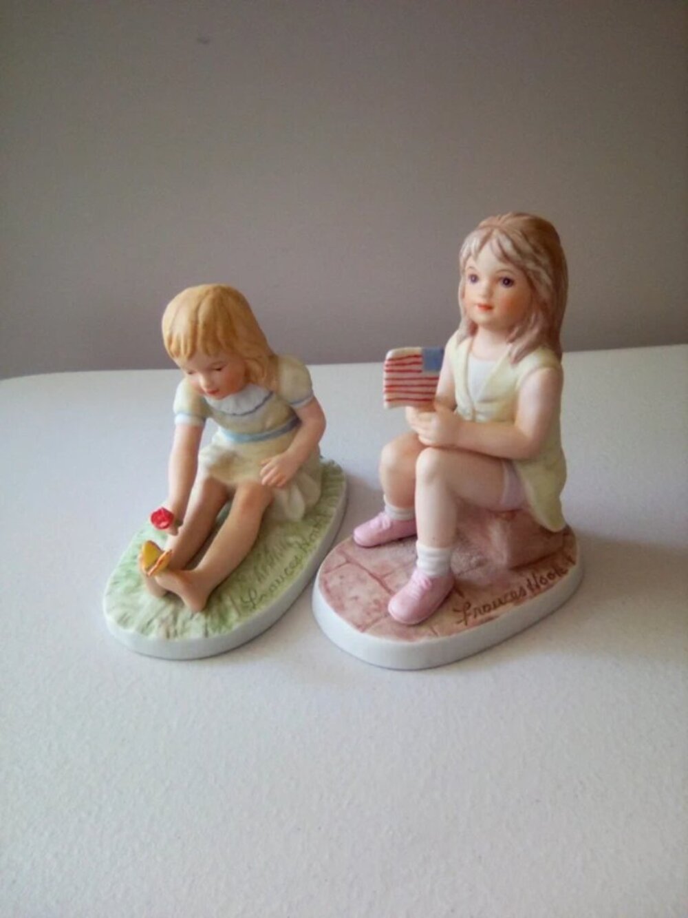 Vintage Frances Hook porcelain 80's figurines bundle